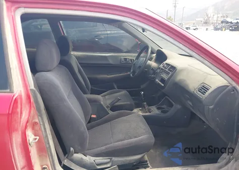 2000 Honda Civic Ex z USA, uszkodzony, nr VIN 1HGEJ8144YL028379